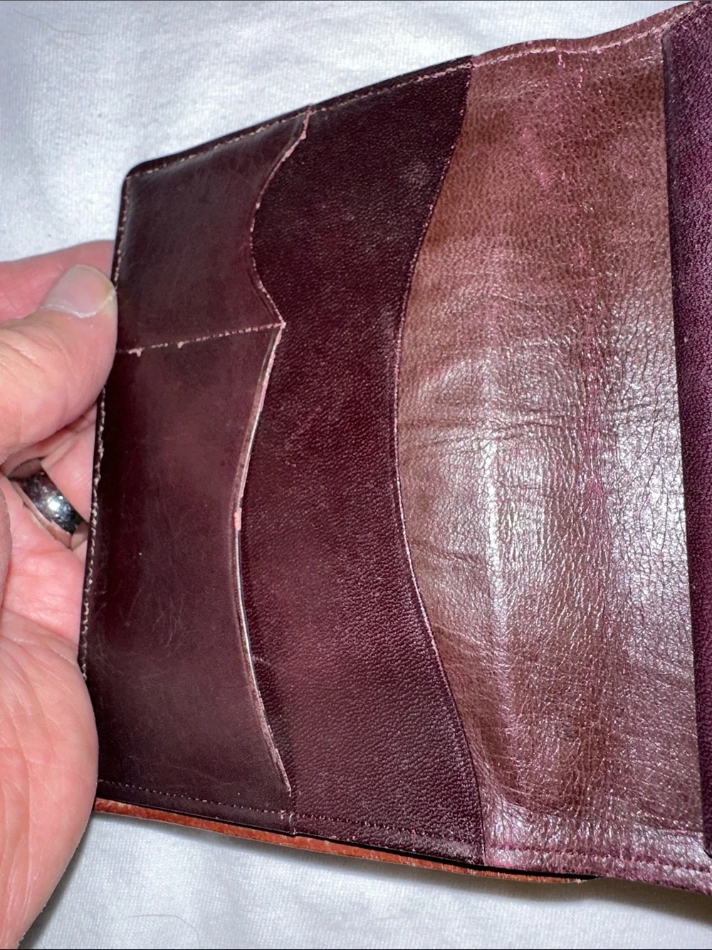 N/A croc embossed